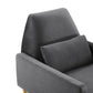 Liliana Performance Velvet Armchair  - No Shipping Charges