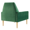 Liliana Performance Velvet Armchair  - No Shipping Charges