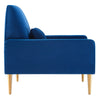 Liliana Performance Velvet Armchair  - No Shipping Charges