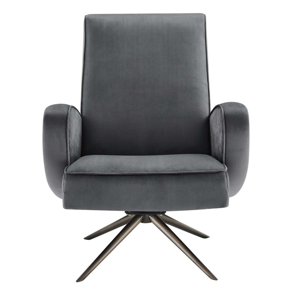 Superior Performance Velvet Swivel Chair  - No Shipping Charges