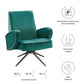 Superior Performance Velvet Swivel Chair  - No Shipping Charges