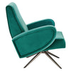 Superior Performance Velvet Swivel Chair  - No Shipping Charges