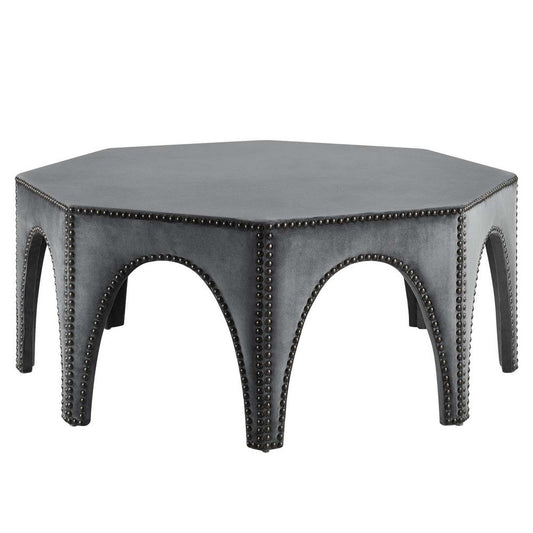 Victory Performance Velvet Ottoman  - No Shipping Charges