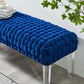 Prologue Woven Performance Velvet Ottoman  - No Shipping Charges