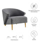 Odyssey Performance Velvet Armchair  - No Shipping Charges