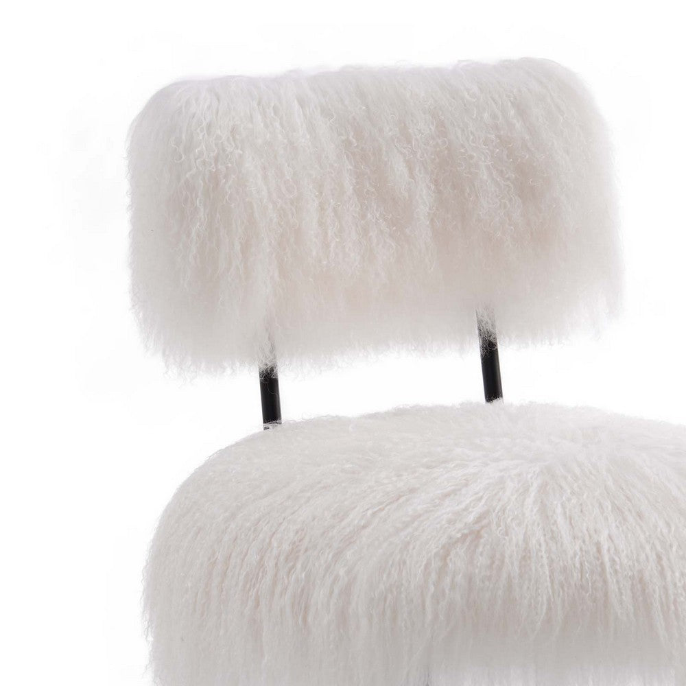 Skylar Sheepskin Chair  - No Shipping Charges