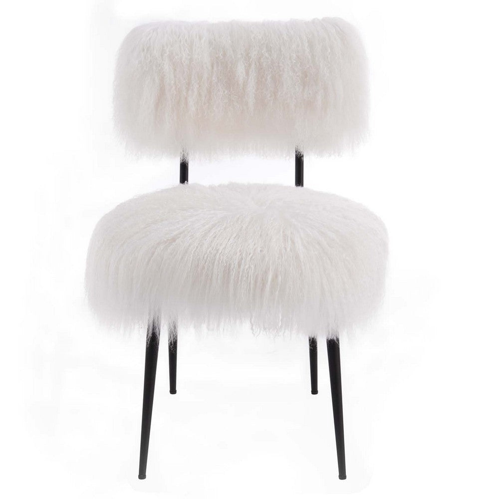 Skylar Sheepskin Chair  - No Shipping Charges