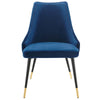 Adorn Performance Velvet Dining Side Chair Set of 2 by Modway| Blue