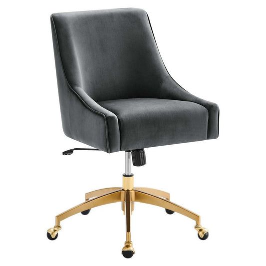 Discern Performance Velvet Office Chair  - No Shipping Charges