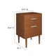 Modway EEI-5082-NAT Cassia 24’’ Teak Wood Bathroom Vanity Cabinet (Sink Basin Not Included) Natural MDY-EEI-5082-NAT