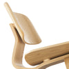 Modway Modern Molded Plywood Lounge Accent Chair,Engineered Wood in Natural
