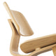 Modway Modern Molded Plywood Lounge Accent Chair,Engineered Wood in Natural