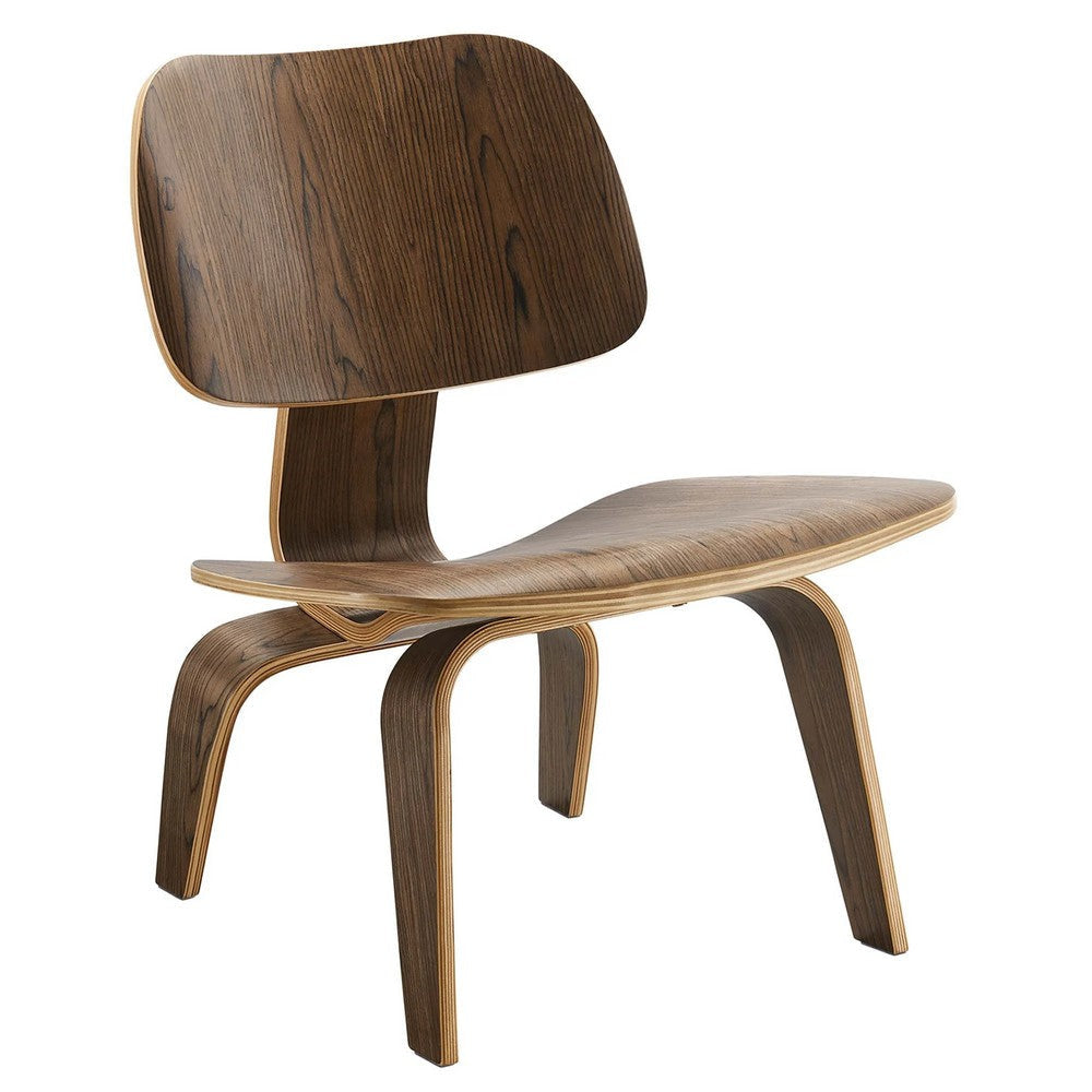 Modway Fathom Wood Lounge Chair