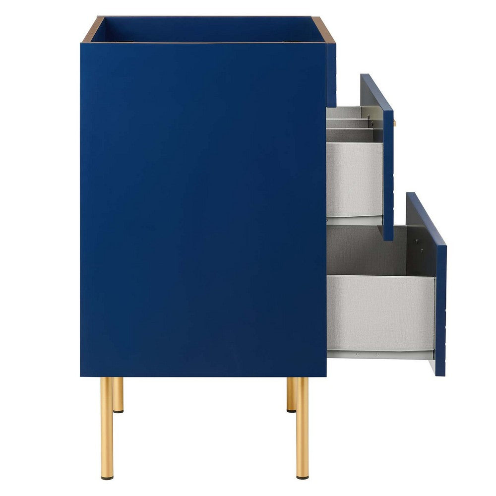 Daybreak 24" Bathroom Vanity Cabinet (Sink Basin Not Included) by Modway| Blue