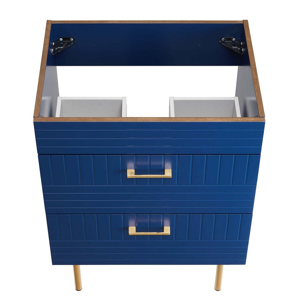Daybreak 24" Bathroom Vanity Cabinet (Sink Basin Not Included) by Modway| Blue