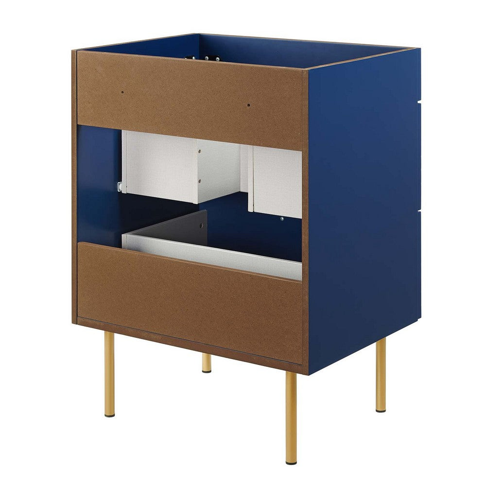 Daybreak 24" Bathroom Vanity Cabinet (Sink Basin Not Included) by Modway| Blue