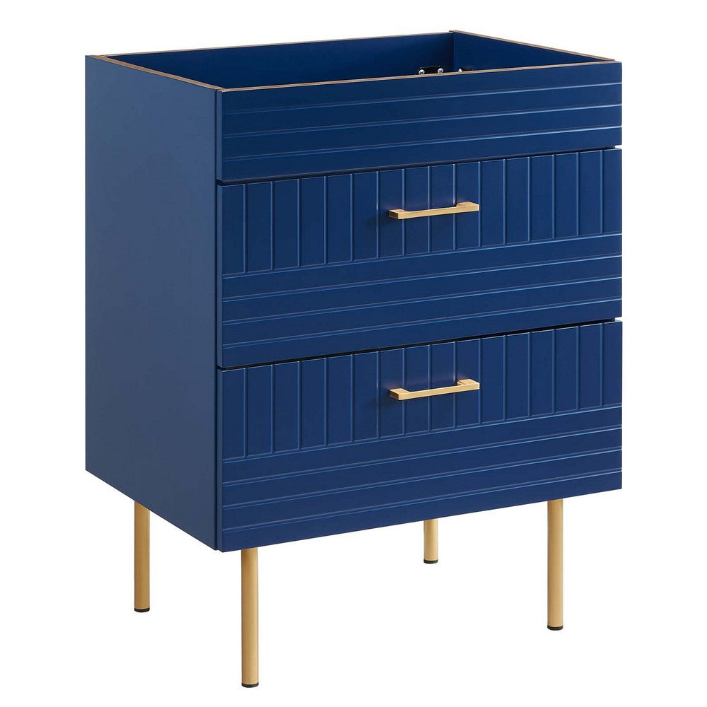 Daybreak 24" Bathroom Vanity Cabinet (Sink Basin Not Included) by Modway| Blue