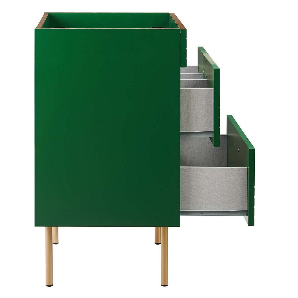 Daybreak 24" Bathroom Vanity Cabinet (Sink Basin Not Included) by Modway| Green