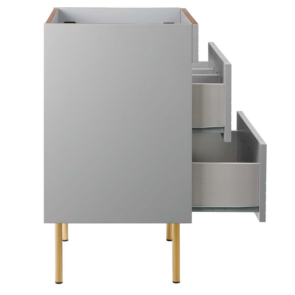 Daybreak 24" Bathroom Vanity Cabinet (Sink Basin Not Included) by Modway| Gray