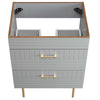 Daybreak 24" Bathroom Vanity Cabinet (Sink Basin Not Included) by Modway| Gray