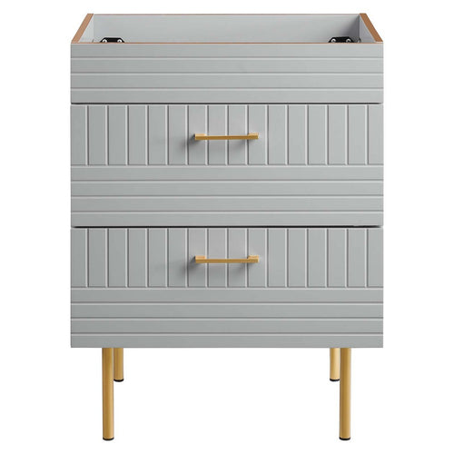 Daybreak 24" Bathroom Vanity Cabinet (Sink Basin Not Included) by Modway| Gray