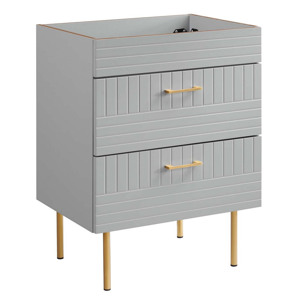 Daybreak 24" Bathroom Vanity Cabinet (Sink Basin Not Included) by Modway| Gray