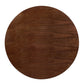 Modway Zinque Round Wood 47’’ Dining Table in Gold Walnut MDY-EEI-5140-GLD-WAL