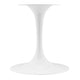 Modway Lippa Dining Table 60’’ White Cherry Walnut MDY-EEI-5194-WHI-CHE