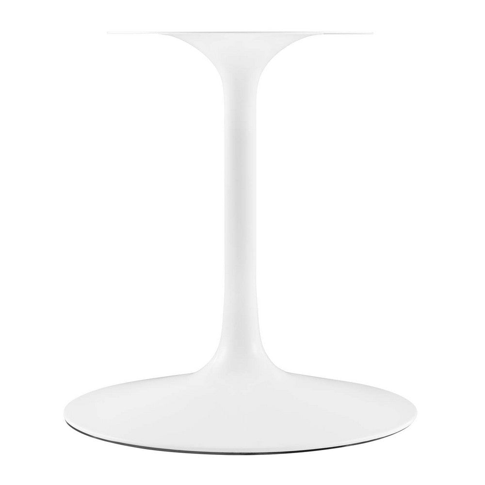 Lippa 78’’ Oval Wood Grain Dining Table MDY-EEI-5196-WHI-CHE