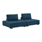 Saunter Tufted Fabric Fabric 2-Piece Loveseat