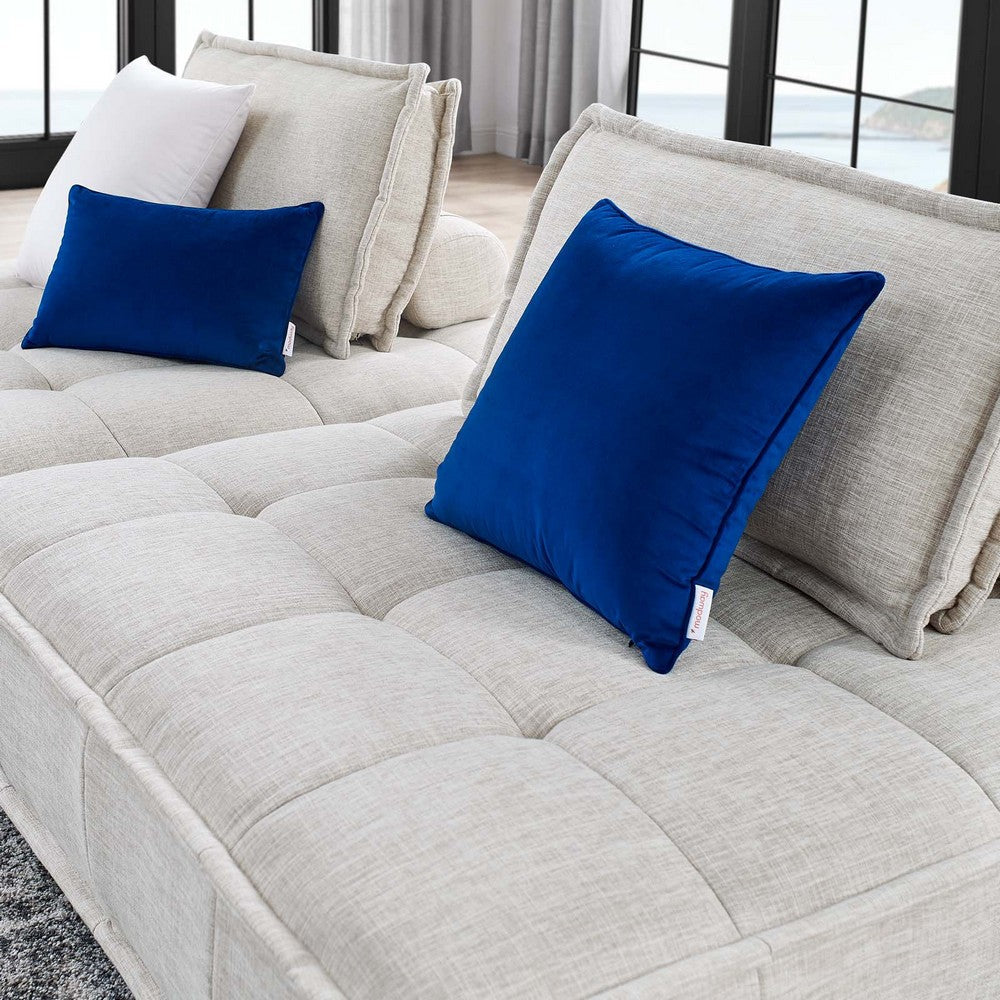 Modway Saunter Tufted Fabric Fabric 2-Piece Loveseat