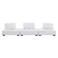 Modway Saunter Sofas 3-Piece Set White MDY-EEI-5206-WHI