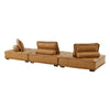 Modway Saunter Sofas 3-Piece Set Tan MDY-EEI-5207-TAN