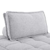 Saunter Tufted Fabric Fabric 4-Piece Sectional Sofa MDY-EEI-5208-LGR