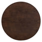 Modway Lippa Dining Table 28’’ Gold Cherry Walnut MDY-EEI-5212-GLD-CHE