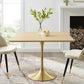 Lippa 36" Square Wood Dining Table - No Shipping Charges