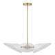 Journey 3-Light 3" Arm Pendant by Modway| White