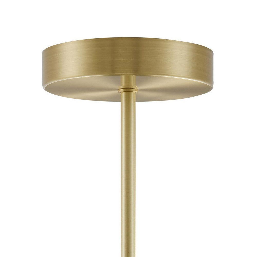Journey 3-Light 3" Arm Pendant by Modway| White