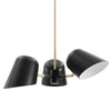 Briana 3-Light Pendant Light by Modway| Black
