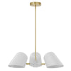 Briana 3-Light Pendant Light by Modway| White
