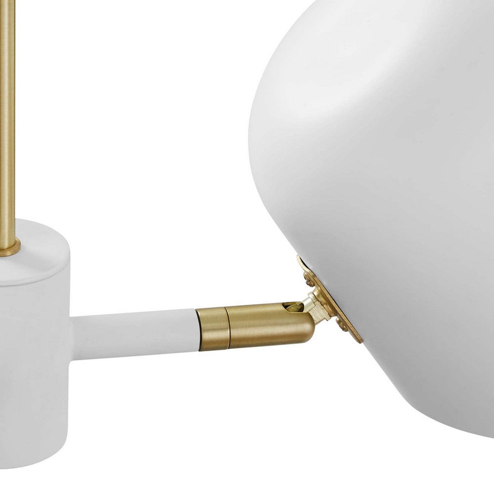 Briana 3-Light Pendant Light by Modway| White