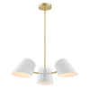 Briana 3-Light Pendant Light by Modway| White