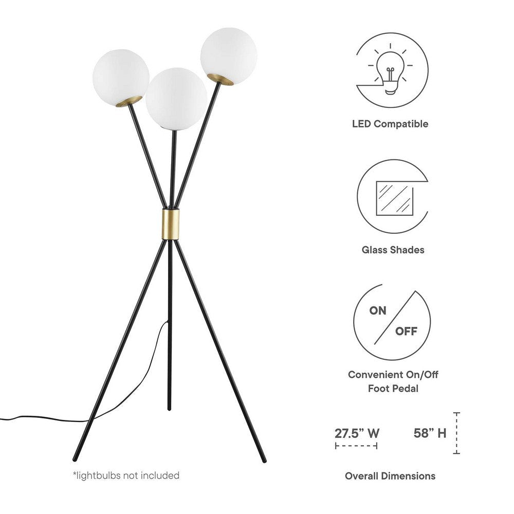 Vera 3-Light Floor Lamp  - No Shipping Charges