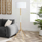 Natalie Tripod Floor Lamp MDY-EEI-5305-WHI-NAT