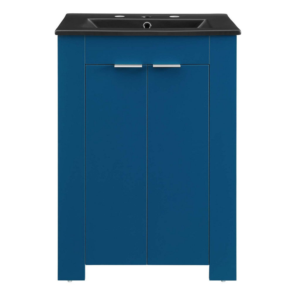 Maybelle 24" Bathroom Vanity by Modway| Blue