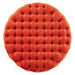 Modway Amour Tufted Button Large Round Performance Velvet Ottoman in Orange MDY-EEI-5469-ORA