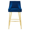 Discern Performance Velvet Bar Stool - No Shipping Charges