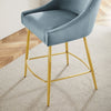 Discern Performance Velvet Counter Stool - No Shipping Charges