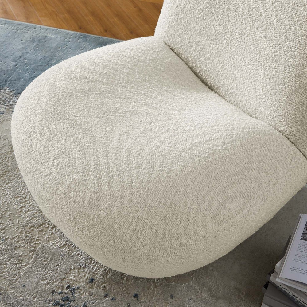 Kindred Upholstered Fabric Swivel Chair - No Shipping Charges