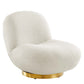 Kindred Upholstered Fabric Swivel Chair - No Shipping Charges